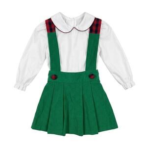 Beaufort Bonnet Company Corduroy Skirt Set Girls Size 4T
